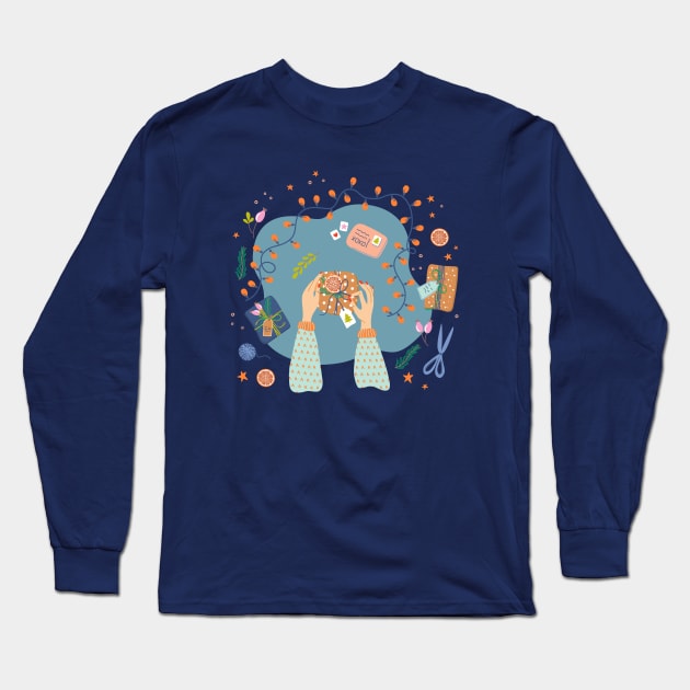 Winter Holidays preparations Long Sleeve T-Shirt by DanielK